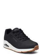 Women Uno Stand On Air Low-top Sneakers Black Skechers