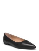 Londyn Burnished Leather Ballet Flat Ballerinasko Ballerinaer Black Lauren Ralph Lauren