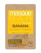 Masquebar Naturals Banana Sheet Mask Ansigtsmaske Makeup Coral Masque B.A.R
