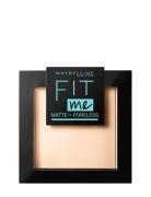 Maybelline New York Fit Me Matte + Poreless Powder 120 Classic Ivory Pudder Makeup Maybelline