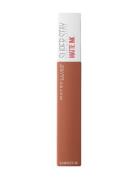 Maybelline New York Superstay Matte Ink 75 Fighter Læbestift Makeup Red Maybelline