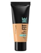 Maybelline New York Fit Me Matte + Poreless Foundation 220 Natural Beige Foundation Makeup Maybelline