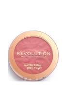 Revolution Blusher Reloaded Rose Kiss Rouge Makeup Pink Makeup Revolution