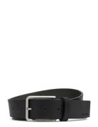 Warmth Oiled Grain 35Mm Accessories Belts Classic Belts Black Calvin Klein