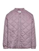 Jacket Quilted Outerwear Jackets & Coats Quilted Jackets Purple Lindex