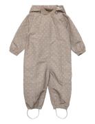Nmnlamint Suit 1Fo Lil Outerwear Coveralls Shell Coveralls Beige Lil'Atelier