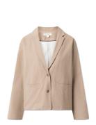 Emma Blazer - Beige Blazers Single Breasted Blazers Beige STUDIO FEDER