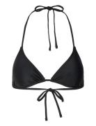 Pcbaomi Bikini Triangle Bra Sww Bc Swimwear Bikinis Bikini Tops Triangle Bikinitops Black Pieces