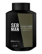Seb Man The Multitasker 3In1 Hair Beard And Body Wash Shower Gel Badesæbe Nude Sebastian Professional
