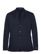 Polo Soft Double-Knit Suit Jacket Suits & Blazers Blazers Single Breasted Blazers Navy Polo Ralph Lauren