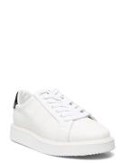 Angeline Iv Action Leather Sneaker Low-top Sneakers White Lauren Ralph Lauren