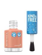 Kind & Free Clean Nail 163 Love-In-A-Mist Neglelak Makeup Coral Rimmel