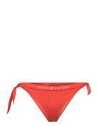 Side Tie Bikini Swimwear Bikinis Bikini Bottoms Side-tie Bikinis Orange Tommy Hilfiger