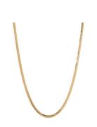 The Classique Herringb Chain-Gold Accessories Jewellery Necklaces Chain Necklaces Gold LUV AJ