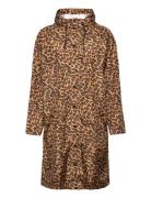 Animal Magpie Raincoat Outerwear Rainwear Rain Coats Brown Becksöndergaard