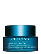 Hydra-Essentiel Plumps, Moisturizes And Quenches, Night Care - All Skin Types Beauty Women Skin Care Face Moisturizers Night Cream Nude Clarins