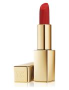 Pure Color Lipstick Matte - Thrill Me Læbestift Makeup Red Estée Lauder