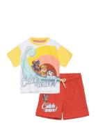 Set 2P Bermuda + Ts Sets Sets With Short-sleeved T-shirt Multi/patterned Paw Patrol