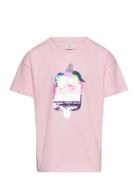 Top S S Over Ice Cream Seq Sets Sets With Short-sleeved T-shirt Pink Lindex