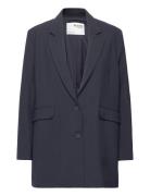 Slfrita Ls Relaxed Blazer D Sap Mel Noos Blazers Single Breasted Blazers Navy Selected Femme