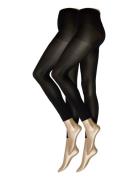 Leggings 40Den 2Pack Full Leng Lingerie Pantyhose & Leggings Black Lindex