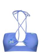 Enbluefin Swim Bra Aop 7016 Swimwear Bikinis Bikini Tops Bandeau Bikinitops Blue Envii