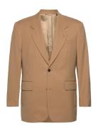 D2. Over D Blazer Suits & Blazers Blazers Single Breasted Blazers Beige GANT