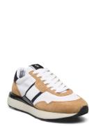 Train 89 Leather & Oxford Sneaker Low-top Sneakers White Polo Ralph Lauren
