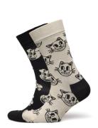 2-Pack Pets Socks Gift Set Lingerie Socks Regular Socks Black Happy Socks