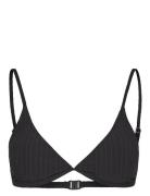 Solid Estee Bikini Top Swimwear Bikinis Bikini Tops Triangle Bikinitops Black Becksöndergaard