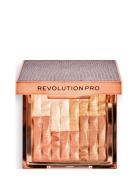 Revolution Pro Goddess Glow Shimmer Brick Sublime Bronzer Solpudder Multi/patterned Revolution PRO