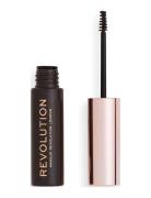 Revolution Brow Gel Dark Brown Øjenbrynsgel Makeup Brown Makeup Revolution