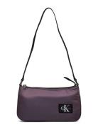Two T Shoulder Bag Tote Taske Purple Calvin Klein