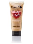 I Love Exfoliating Shower Smoothie Mango Papaya 200Ml Bodyscrub Kropspleje Kropspeeling Nude I LOVE