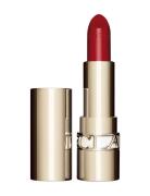 Joli Rouge Satin Lipstick 742 Joli Rouge Læbestift Makeup Red Clarins