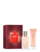Alive Edp 30Ml/Body Lotion 50Ml Parfume Sæt Nude Hugo Boss Fragrance