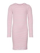 Vmvio Ls Short Dress Jrs Girl Dresses & Skirts Dresses Casual Dresses Long-sleeved Casual Dresses Red Vero Moda Girl