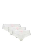 3- Packvalencia Brasilia Lingerie Panties Brazilian Panties White Hunkemöller