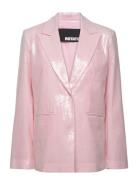 Sequin Blazer Blazers Single Breasted Blazers Pink ROTATE Birger Christensen