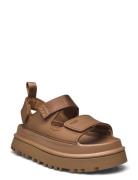 W Goldenglow Shoes Summer Shoes Platform Sandals Brown UGG