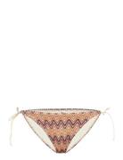 Amber Bikini Bottom Swimwear Bikinis Bikini Bottoms Side-tie Bikinis Brown Becksöndergaard