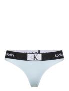 Thong Swimwear Bikinis Bikini Bottoms Bikini Briefs Blue Calvin Klein