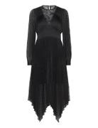 Norah Lace Dress Knælang Kjole Black AllSaints