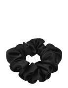 Mulberry Silk Scrunchie Black Accessories Hair Accessories Scrunchies Black Lenoites