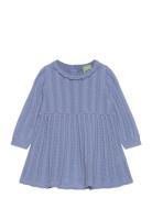 Baby Dress Dresses & Skirts Dresses Casual Dresses Long-sleeved Casual Dresses Blue FUB