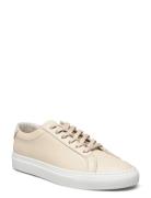 Gpw0001 - Off White Leather Low-top Sneakers White Garment Project