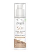 Laboratoires De Biarritz, Alga Maris Tinted Face Sunscreen Spf50 Beige, 50 Ml Solcreme Ansigt Nude Laboratoires De Biarritz