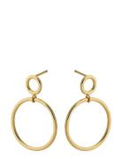 Globe Earrings Ørestickere Smykker Gold Pernille Corydon