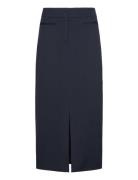 Skirt Lang Nederdel Navy Sofie Schnoor