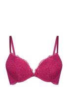 Marine Pp Push Lingerie Bras & Tops Push Up Bras Pink Hunkemöller